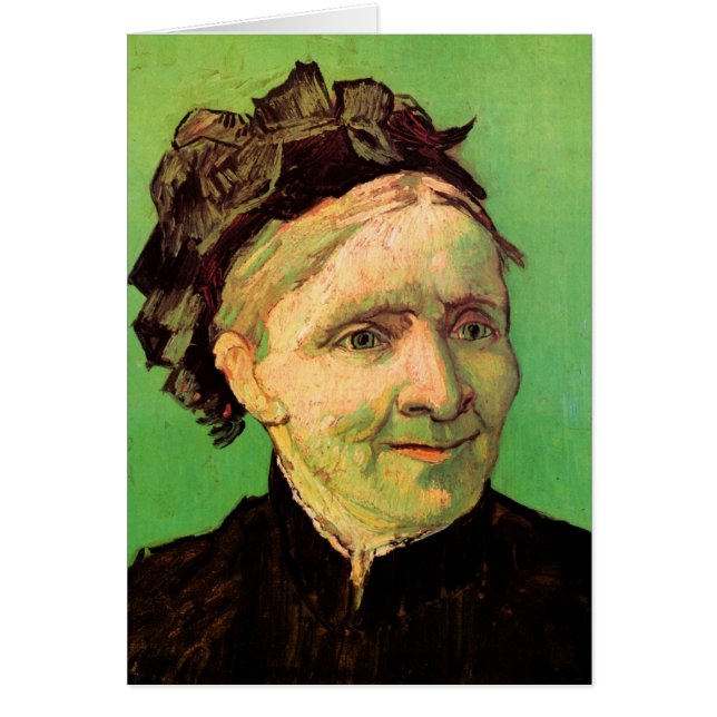Van Gogh; retrato de la madre del artista, arte vi (Frente)