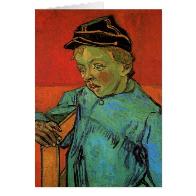 Van Gogh, Schoolboy (Camille Roulin), Arte de époc (Frente)