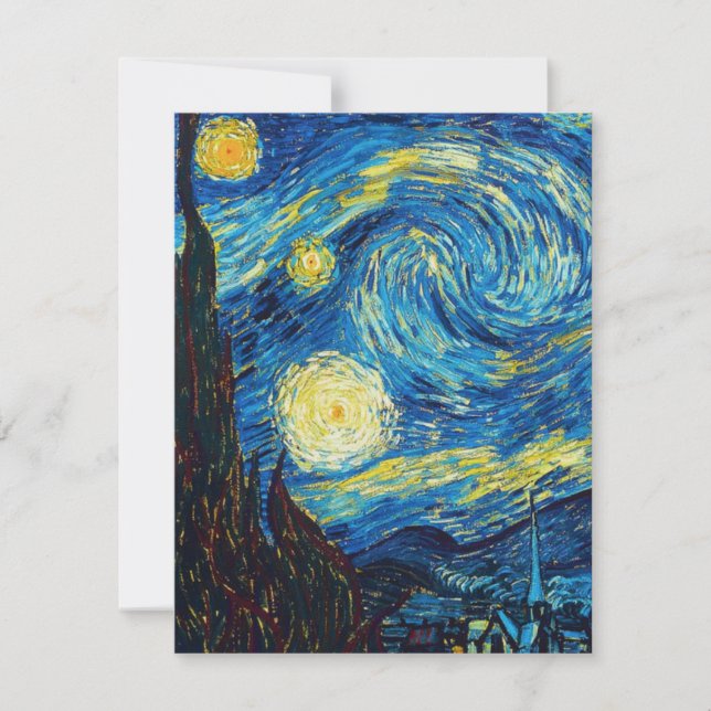Van Gogh Starry Night Inivations (Anverso)