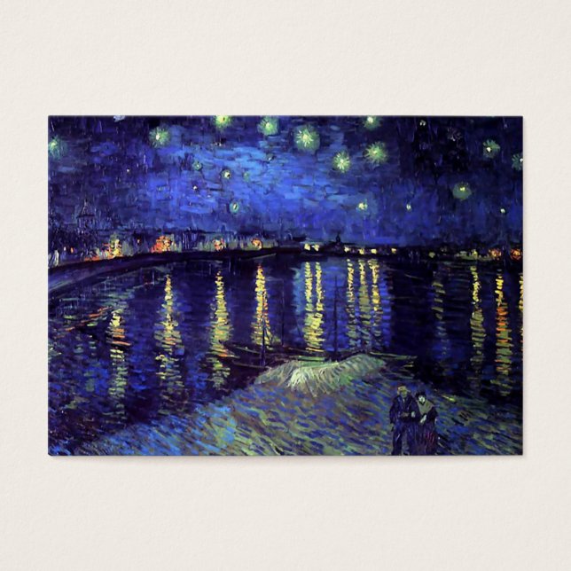 van gogh starry night sobre el teléfono (Frente)