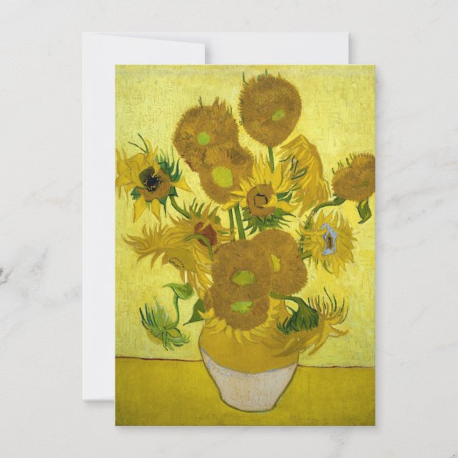 Van Gogh Sunflowers (Anverso)
