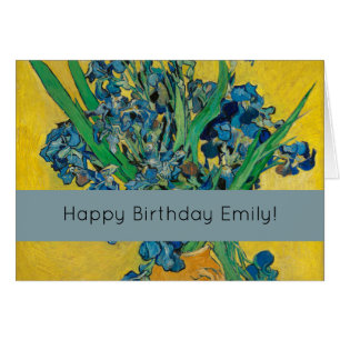 Van Gogh Vase with Irises Classic Impressionism