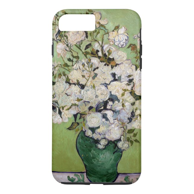 Van Gogh White Roses Tough iPhone 7 Plus Funda (Reverso)