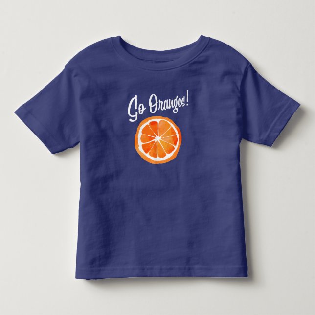 ¡Van los naranjas! Camiseta del niño (Anverso)