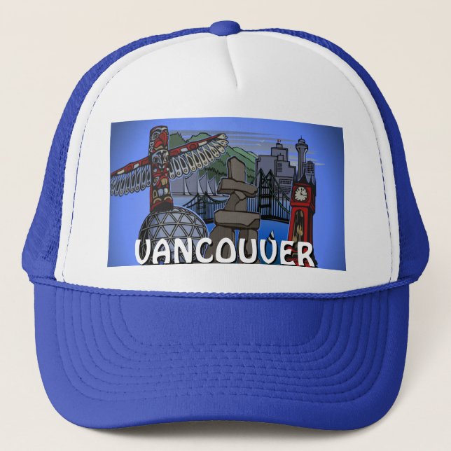 Vancouver BC Caps Caps de recuerdo Sombreros para  (Anverso)