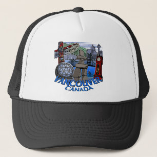 Vancouver BC Caps Souvenir Trucker Caps y Gorras