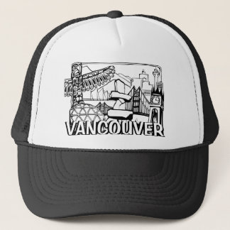 Vancouver BC Caps Souvenir Trucker Caps y Gorras