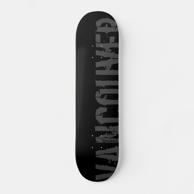 Vancouver — Estilo urbano - Skateboard (Anverso)