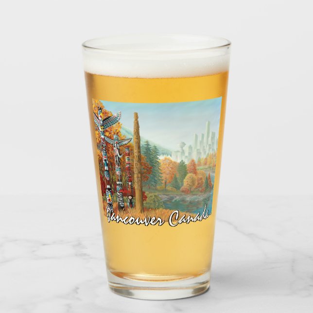 Vancouver Glass Vancouver Glass Souvenir Glass Gla (Anverso (lleno))