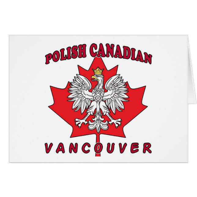 Vancouver, hoja canadiense polaca (Anverso (Horizontal))