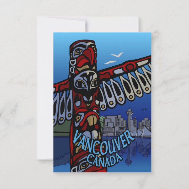 Vancouver Invitaciones Personalizadas Vancouver RS (Anverso)