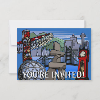 Vancouver Invitaciones Personalizadas Vancouver RS