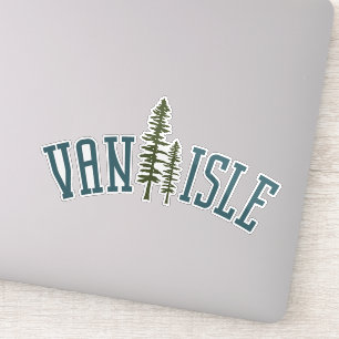 Vancouver Island Places Pegatina del Vinyl de la C