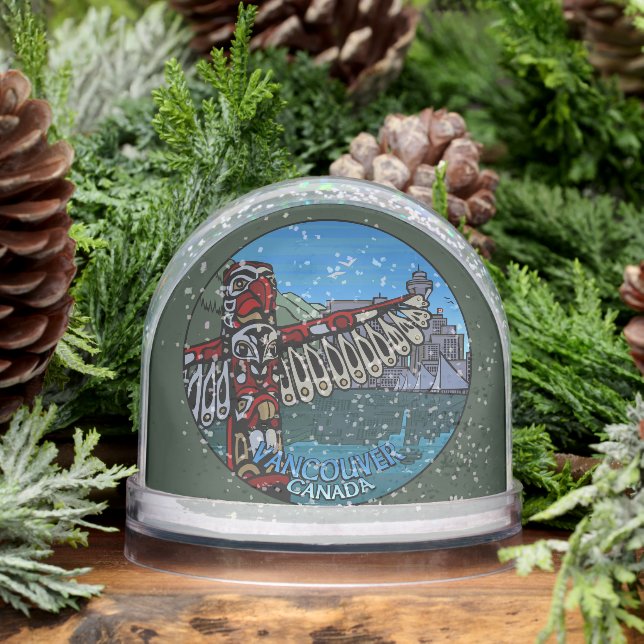 Vancouver Snow Globe Custom Vancouver Snowglobe (Invierno)