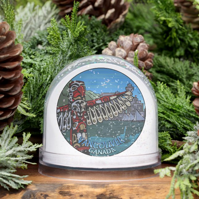 Vancouver Snow Globe Custom Vancouver Snowglobe (Invierno)