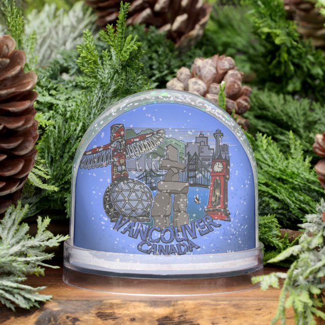 Vancouver Snow Globe Custom Vancouver Snowglobes (Invierno)