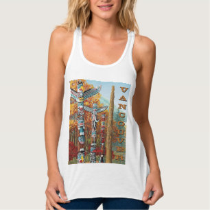 Vancouver Souvenir Tank Top Futem Pole Top Femenin