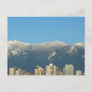 Vancouver, tarjeta postal de línea aérea BC
