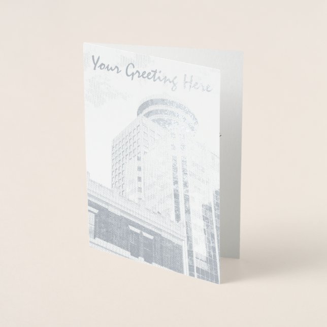 Vancouver Tarjetas de felicitación Souvenir Person (Anverso)