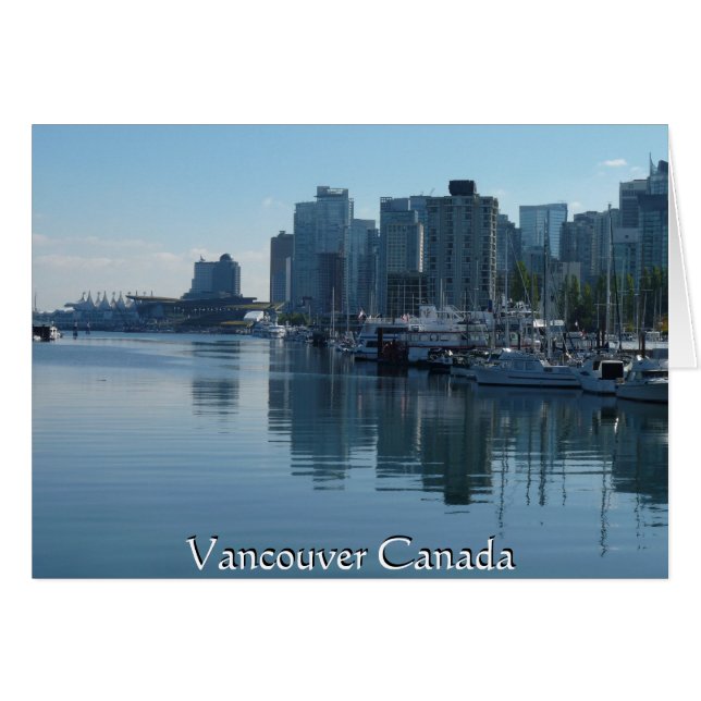 Vancouver tarjetas de recuerdo BC de Vancouver per (Anverso (Horizontal))