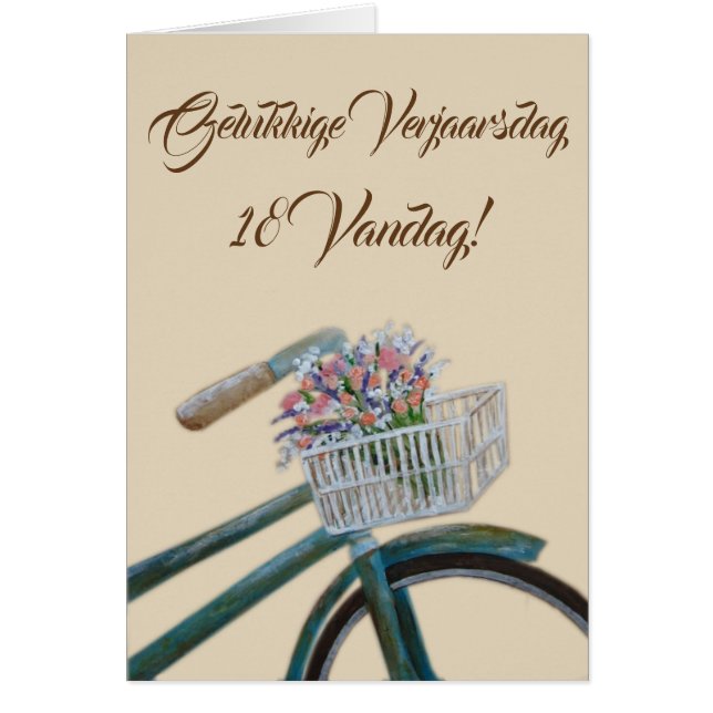 ¡Vandag de Gelukkige Verjaarsdag 18! (Frente)