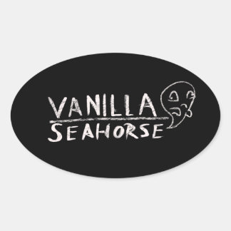 Vanilla Seahorse Pegatina