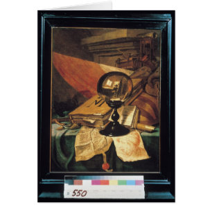 Vanitas con una bola de cristal