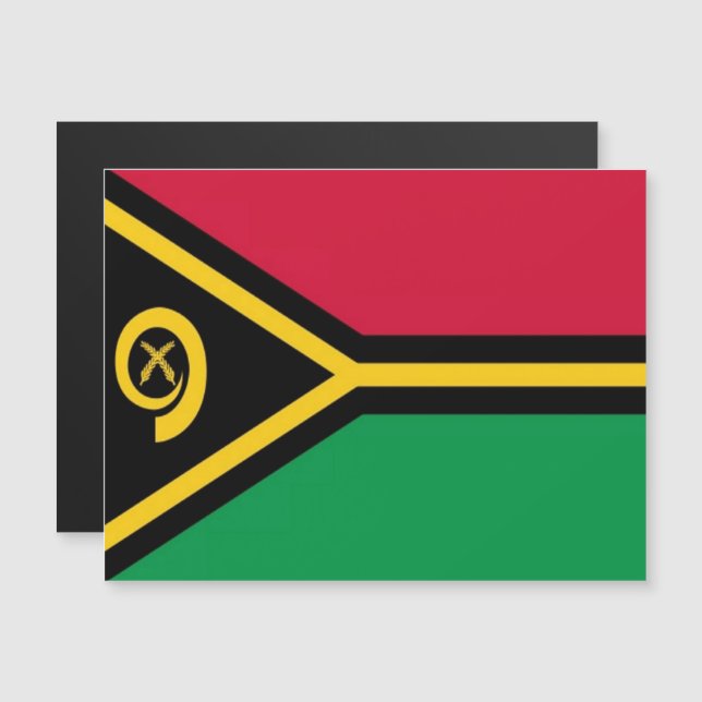Vanuatu - Bandera - (Anverso/Reverso)