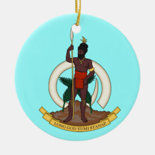 VANUATU - Ornamento navideño Personalizado