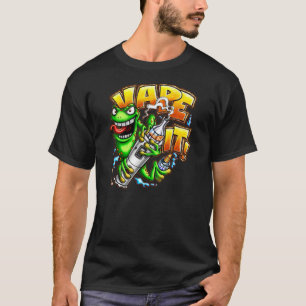 ¡Vape él! Camisa oscura