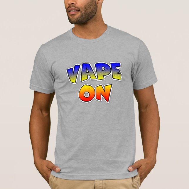 Vape En Camiseta A Favor De Vaping (Anverso)