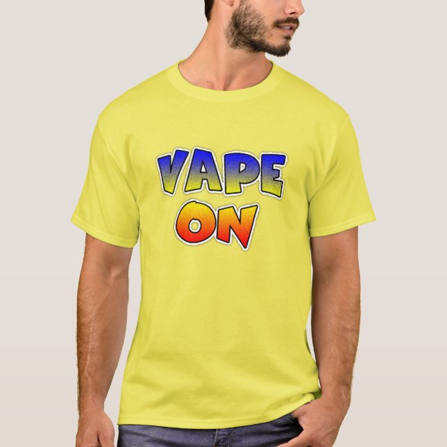 Vape En Camiseta A Favor De Vaping (Anverso)