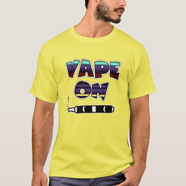 Vape En Camiseta A Favor De Vaping (Anverso)
