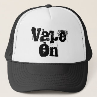 Vape en el gorra del camionero