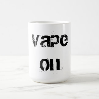 Vape en la taza de café
