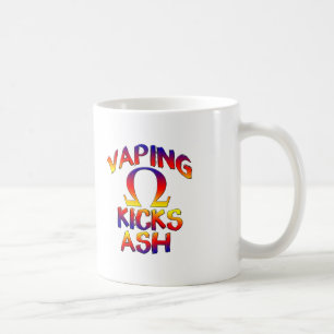 Vaping patea el café Ash tazas