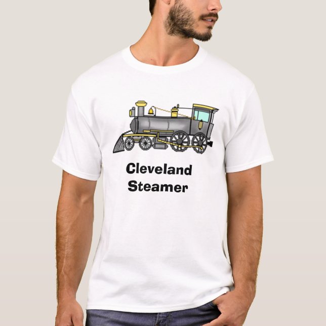 vapor, camiseta del vapor de Cleveland (Anverso)
