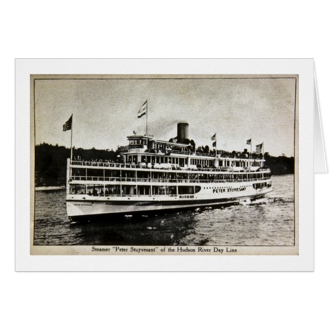Vapor Peter Stuyvesant - postal del vintage (Anverso (Horizontal))