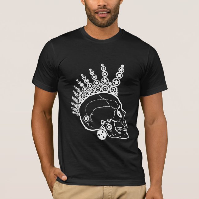 ¡VAPOR PUNKED! la última camiseta del steamPunk (Anverso)