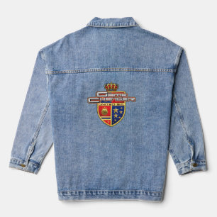 Vaquera Chaqueta de Denim Azul para mujeres "Cambiadora de
