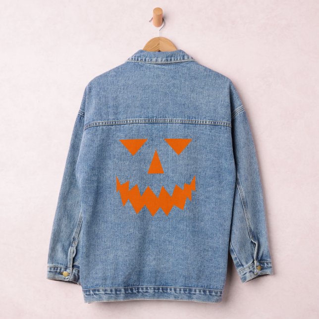 Vaquera Chaqueta de Denim de calabaza naranja (Hangar)