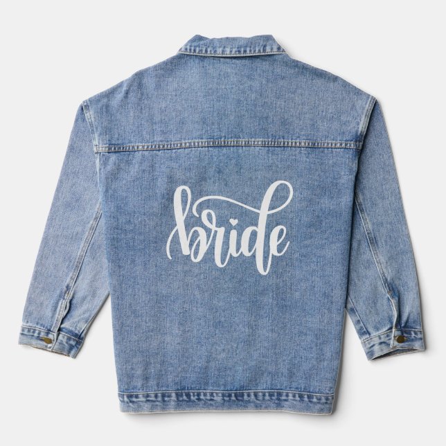VAQUERA CHAQUETA DE DENIM DE NOVIA (Reverso )