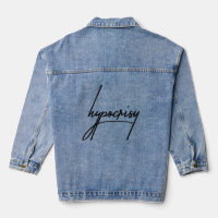 Chaqueta de Denim Femenino de Hipocresía