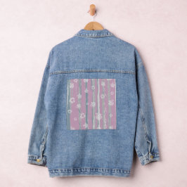 Vaquera Chaqueta de Denim – Gingham Orchard