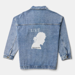 Vaquera Chaqueta de Denim para Mujeres