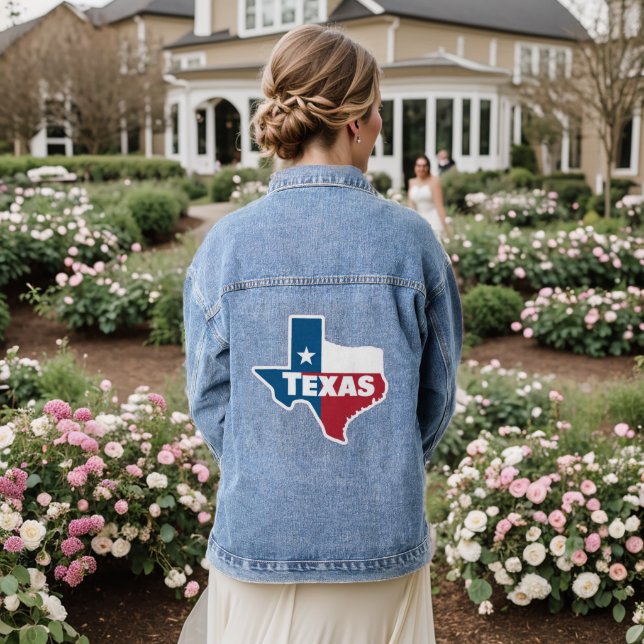 Vaquera Chaqueta de denim sobredimensionada de Texas |Texa (Reverso Boda)