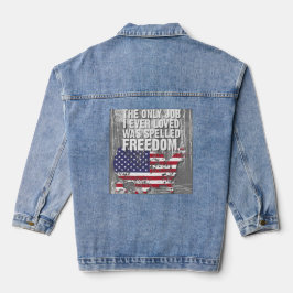 Vaquera Chaqueta de Denim – Trabajo Libertad