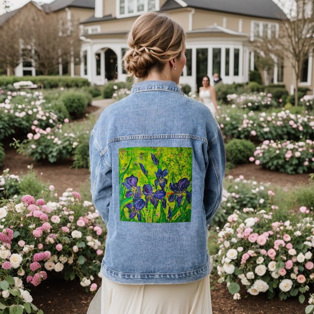 Vaquera chaqueta de jeans Iris (Reverso Boda)