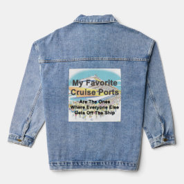 Vaquera CHAQUETA DE JEANS - Mis Puertos de Crucero Favorit