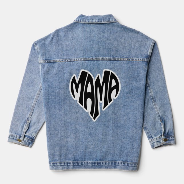 VAQUERA CHAQUETA DE MAMA DE JEANS (Reverso )